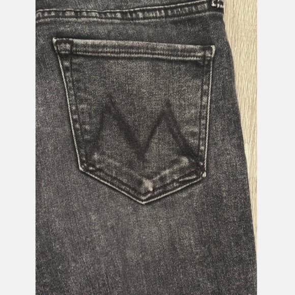 Mother High Waisted Runaway Flare Jeans Train Stops Womens 26 - Picture 6 of 9